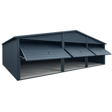 Garaż PREMIUM 9x6 grafit