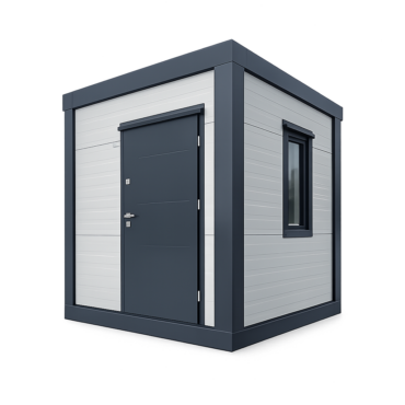 Pawilon biały 2,20x2,00 stróżówka