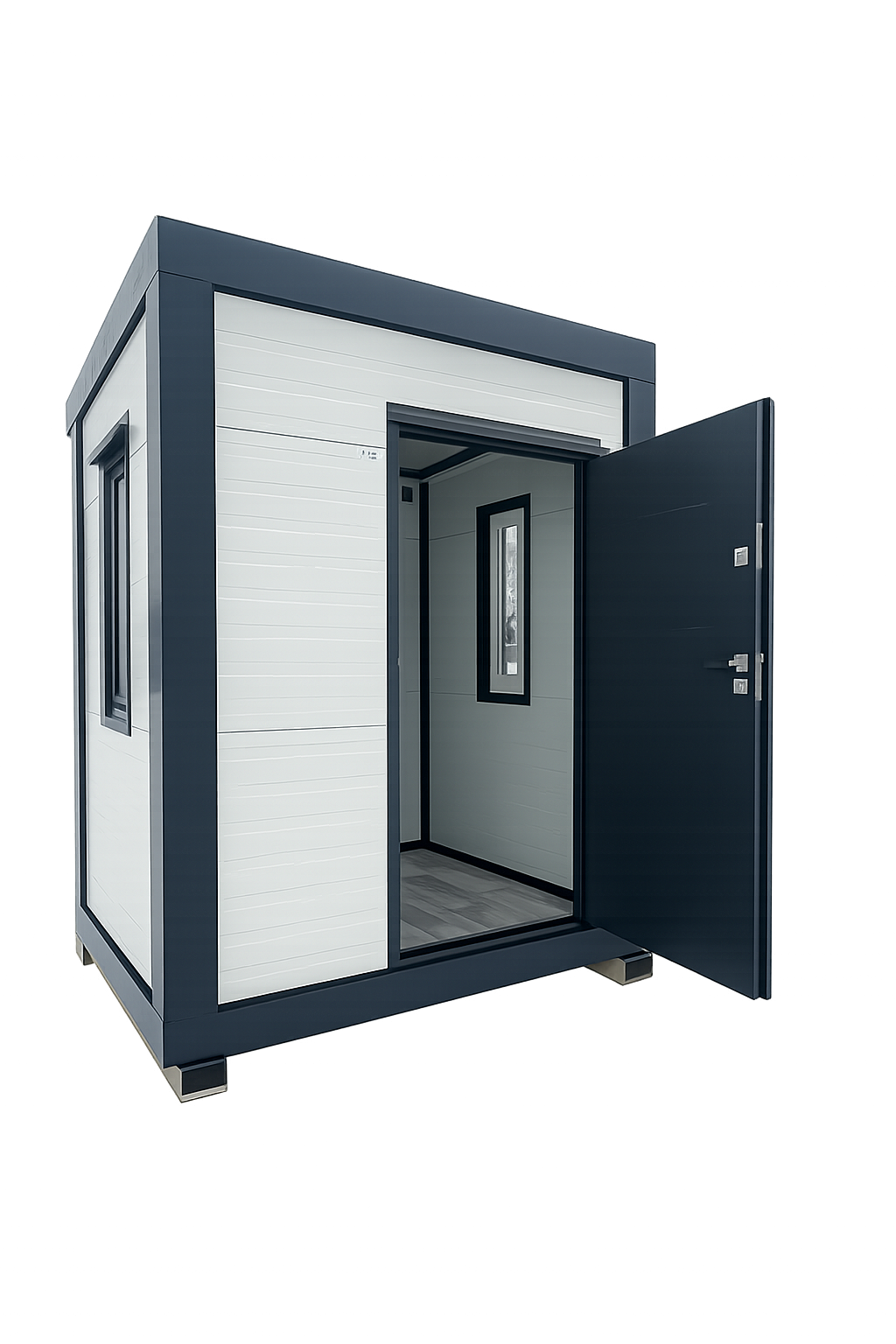 Pawilon biały 2,20x2,00 stróżówka - obrazek 2