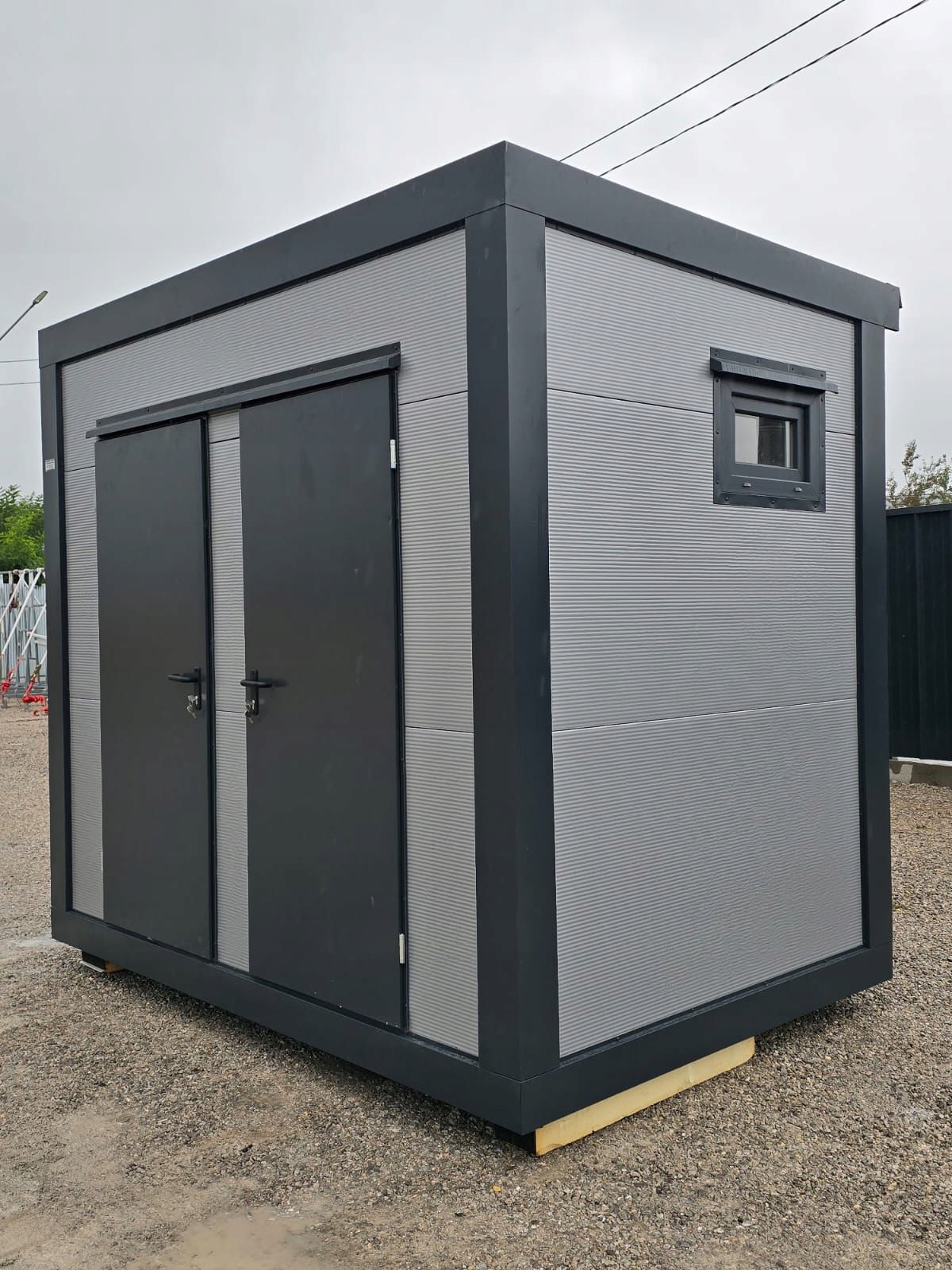 Pawilon sanitarny srebro 3,00x2,00 - obrazek 3